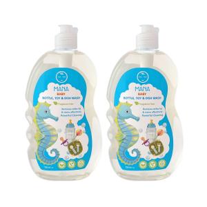 مایع شوینده و ضدعفونی کننده لوازم کودک (درب ساده دو عددی)