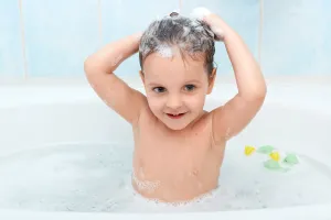 آموزش حمام کودک